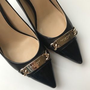 Bowery Glove Leather - Coach - Black - Size 6.5